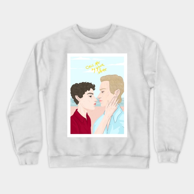 Call me by Your Name Crewneck Sweatshirt by horribleaccents